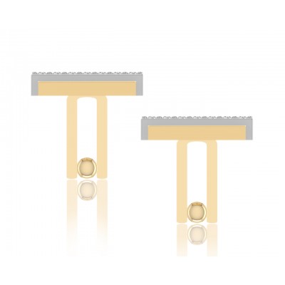 Fred Gold Cufflink